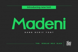 Madeni Font Download