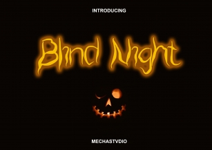 Blind Night Font Download