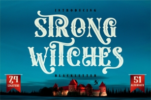 Strong Witches Font Download