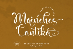 Mainches Cantika Font Download
