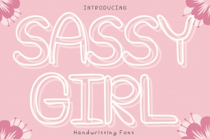 Sassy Girl Style Font Download