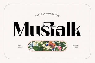 Modern - Mustalk Font Download