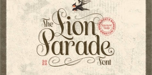 Lion Parade Font Download