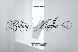Britney Agatha Font Download