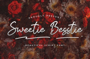 Sweety Besstie - Beautiful Script Font Download