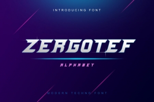 Zergotef Font Font Download