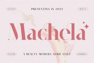 Modern - Machela Font Download