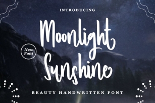 Moonlight Sunshine Font Download