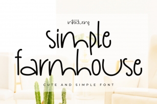 Simple Farmhouse Font Download