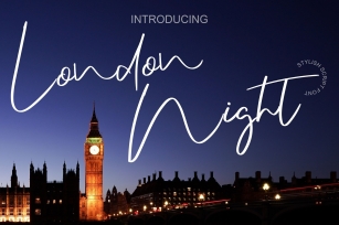 London Night Font Download