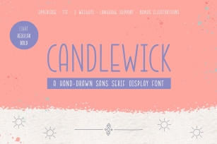 Candlewick: Hand-Drawn Display Font Download