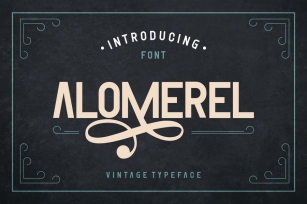 Alomerel Font Font Download