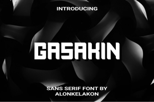 Gasakin Font Font Download