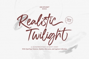 Realistic Twiligh Font Download