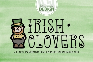 Irish ^ Clovers Font Download