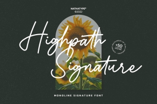 Highpath Signature Font Download