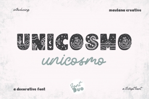 Unicosmo Decorative Sans Duo Font Download