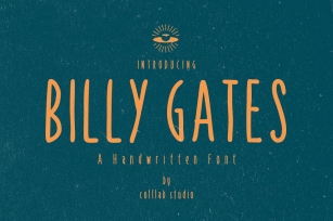 Billy Gates Font Download