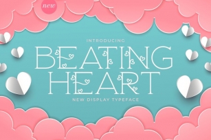 Beating Heart Font Download