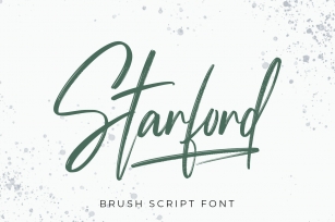 Starford Handwriting Brush Font Download