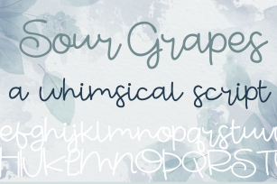 Sour Grapes Font Download