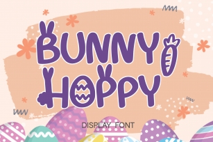 Easter Bunny Hoppy Font Download