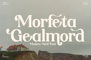 Morfeta Gealmord Modern Serif Font Download