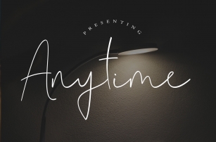 Anytime Font Download