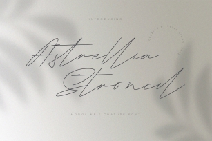 Astrellia Stroncil Font Download