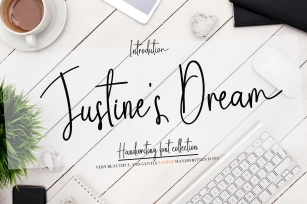 Justines Dream Font Download