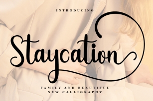 Staycation Font Download
