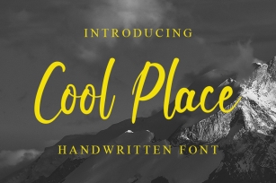 Cool Place Font Download