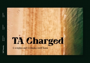 TA Charged Font Download