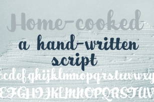 Home-cooked Font Download