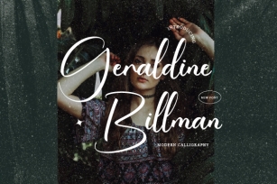 Geraldine Billman Font Download