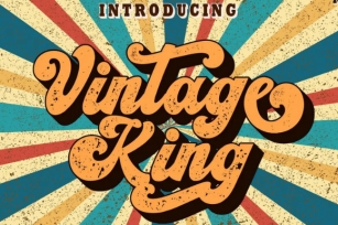 Vintage King Font Download