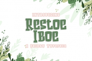 Restoe Iboe Font Download