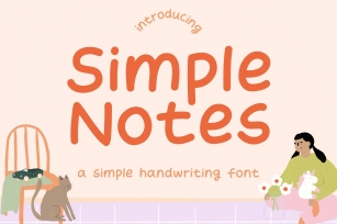 Simple Notes handwritten Font Download