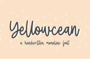 Yellowcean Font Download