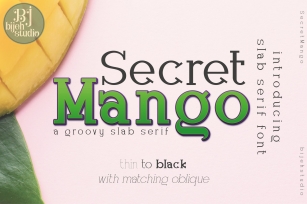 Secret Mango Font Download
