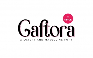 Gaftora Font Download