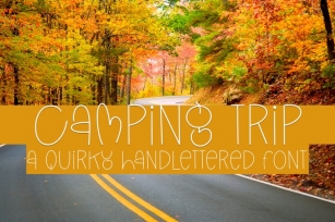 Camping Trip Font Download