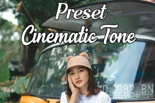 Preset Cinematic Tone Font Download
