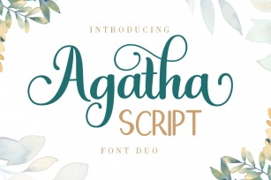 Agatha Script Duo Font Download