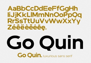Go Quin Font Download