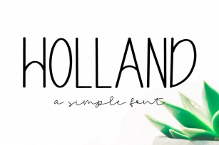 HOLLAND Font Download