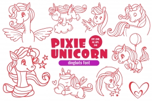 Pixie Unicorn Font Download