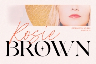 Rosie Brown - Font Duo Font Download