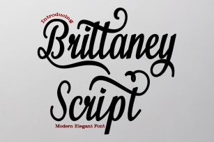 Brittaney Script Font Download