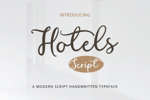 Hotels Script Font Download